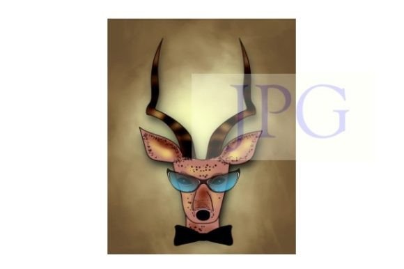 Download Antelope Deer Print Wild Animal Art - Premium Resources